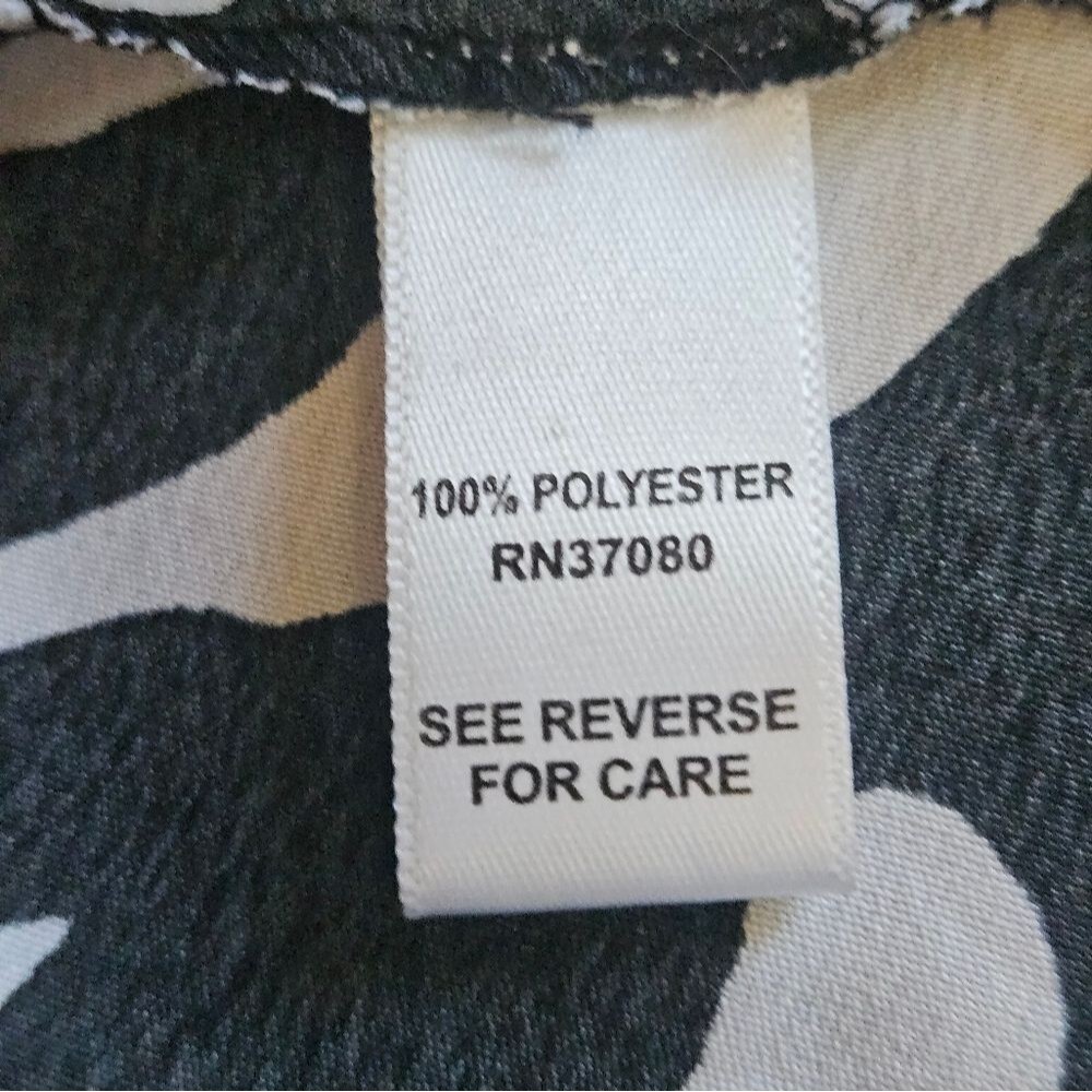 Zebra Print Full A-line Maxi Skirt Women's Sz 22/24 - Picture 7 of 8